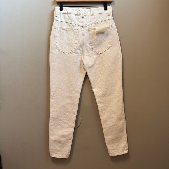 Rolla’s Size 27 Dusters High Rise Slim Straight Jean in Vintage White New - Picture 4 of 9